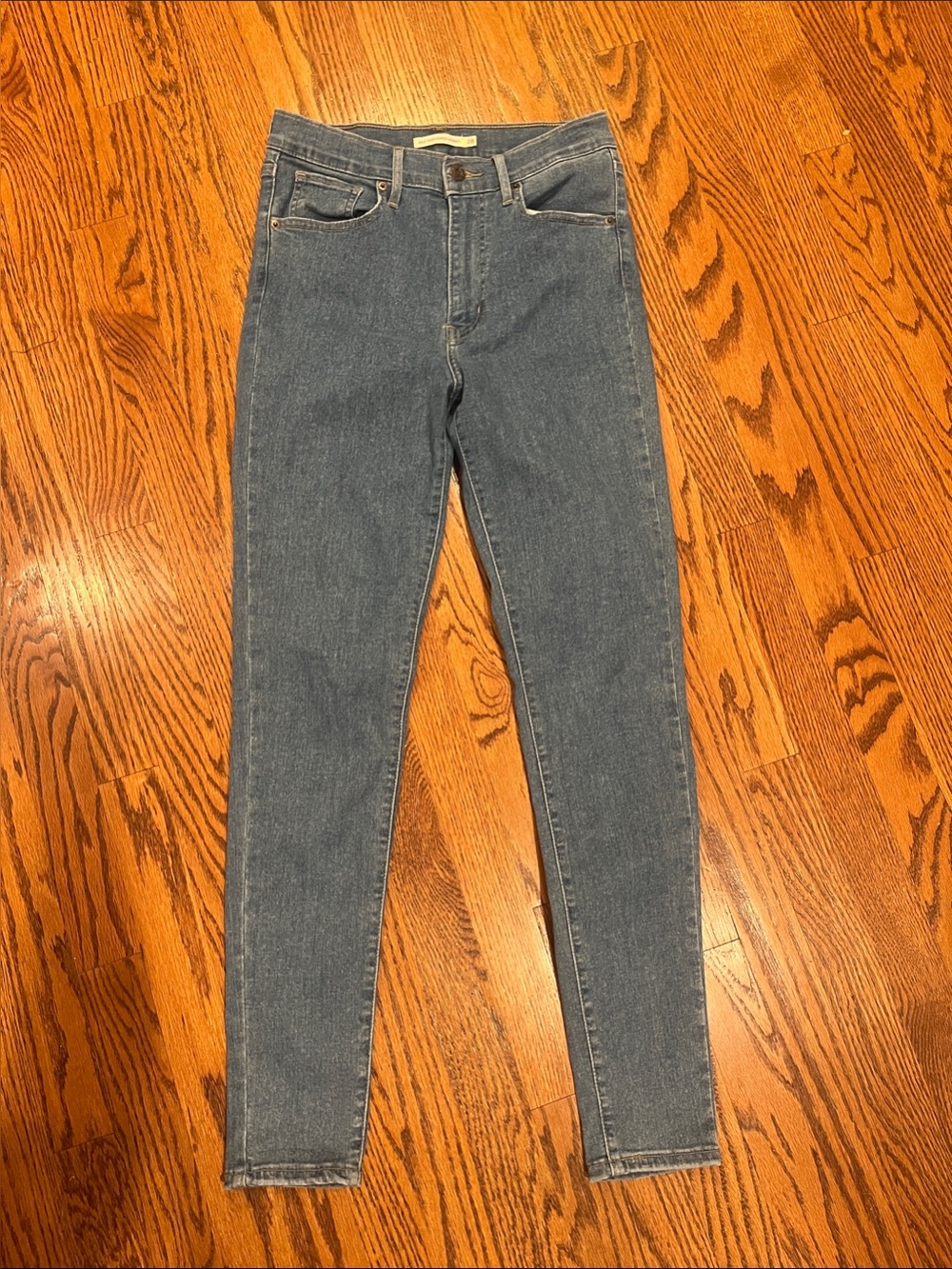 Levi’s Mile High Super Skinny Jeans in Medium Blue